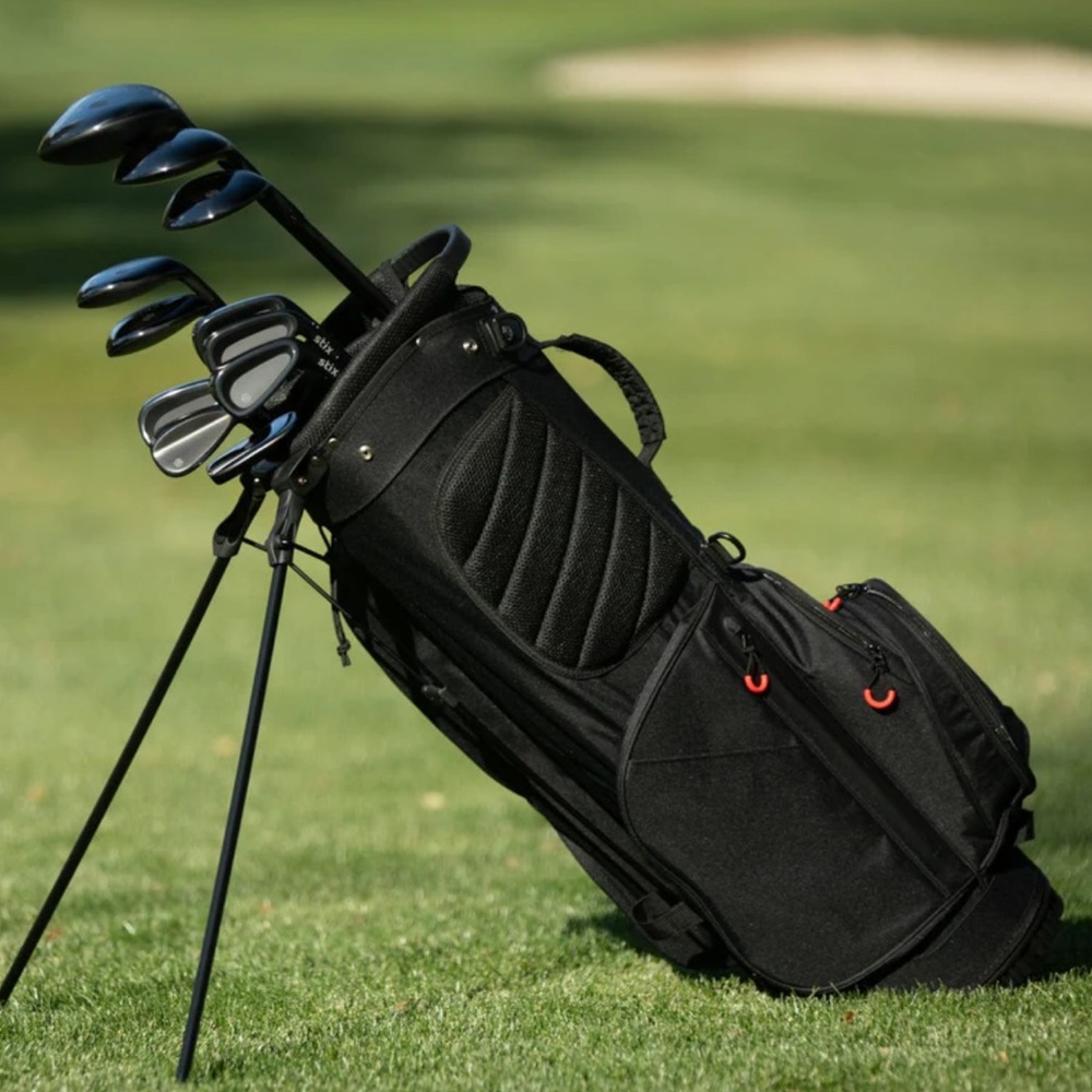 SOLD ‼️ Brand New Women’s Stix Black Golf Club Bag with Red Accents